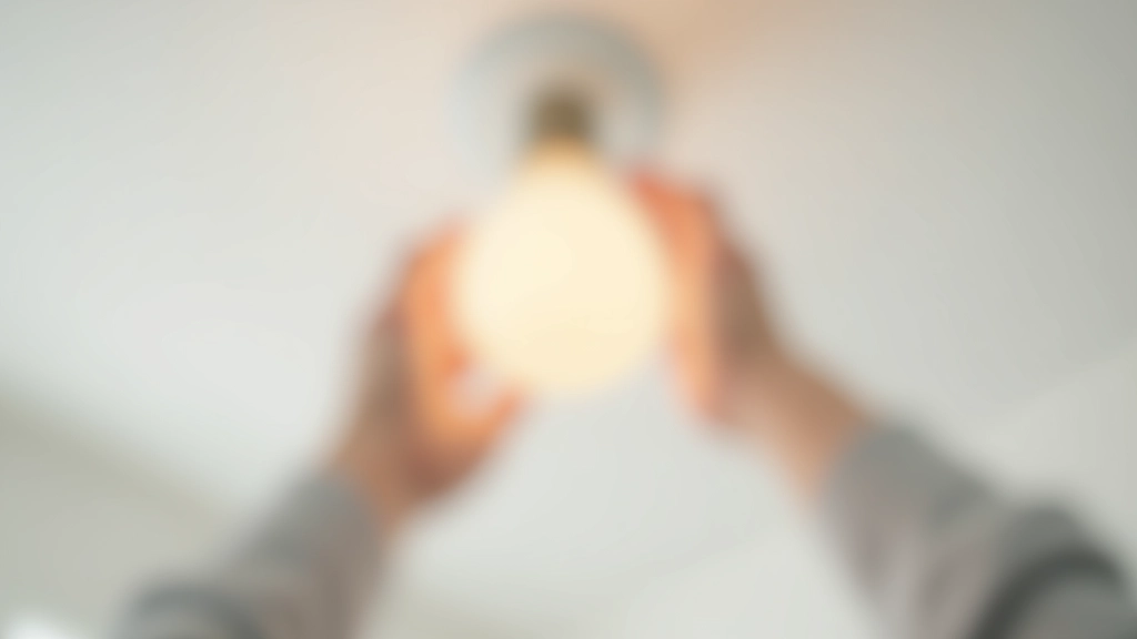 Instalação passo a passo de lâmpada LED inteligente E27 numa luminária de tecto português