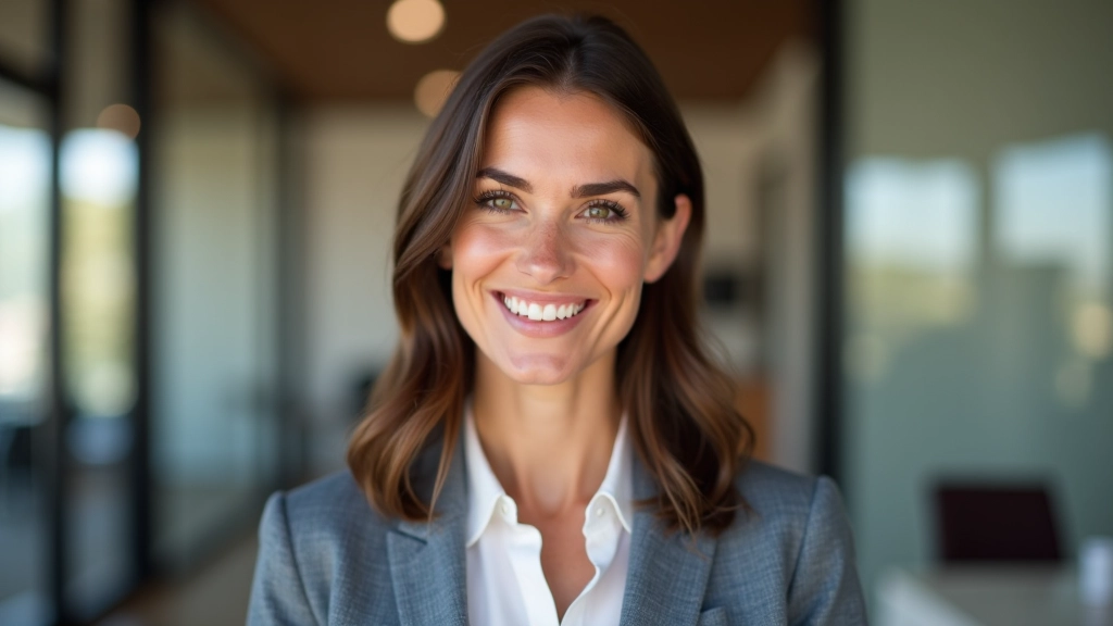 Maria Santos, especialista em instalação de sistemas inteligentes, retrato profissional