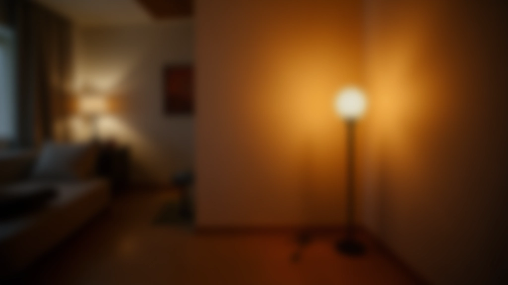 Lâmpadas LED inteligentes com controlo remoto numa sala portuguesa